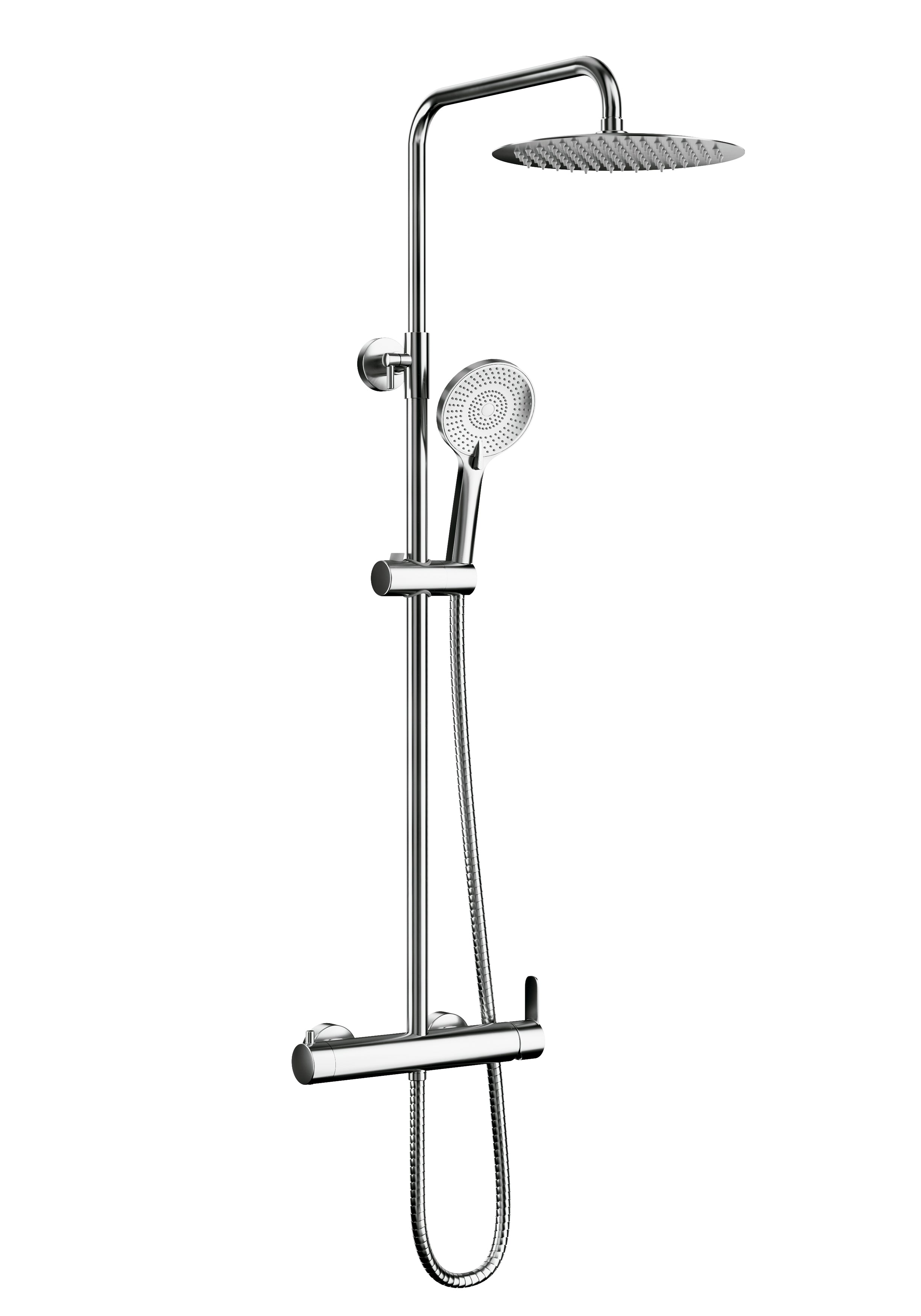 Coluna de Duche IONY Cromada Redonda - GME