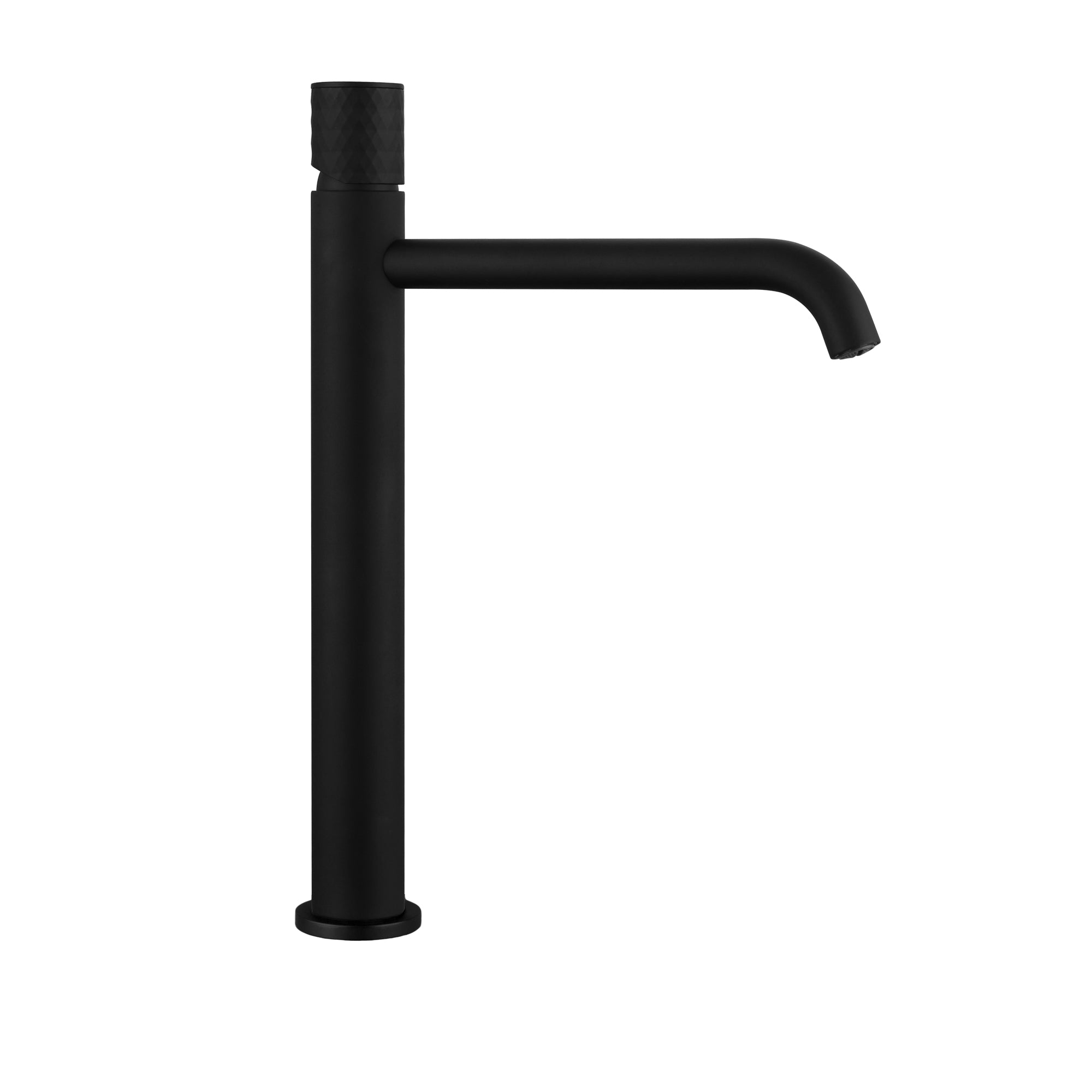 Torneira de Lavatório Alta HELIOS Preto Mate - GME