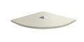Base de duche Ardesia semicircular Bege