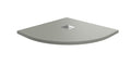 Base de duche Ardesia semicircular Cinza