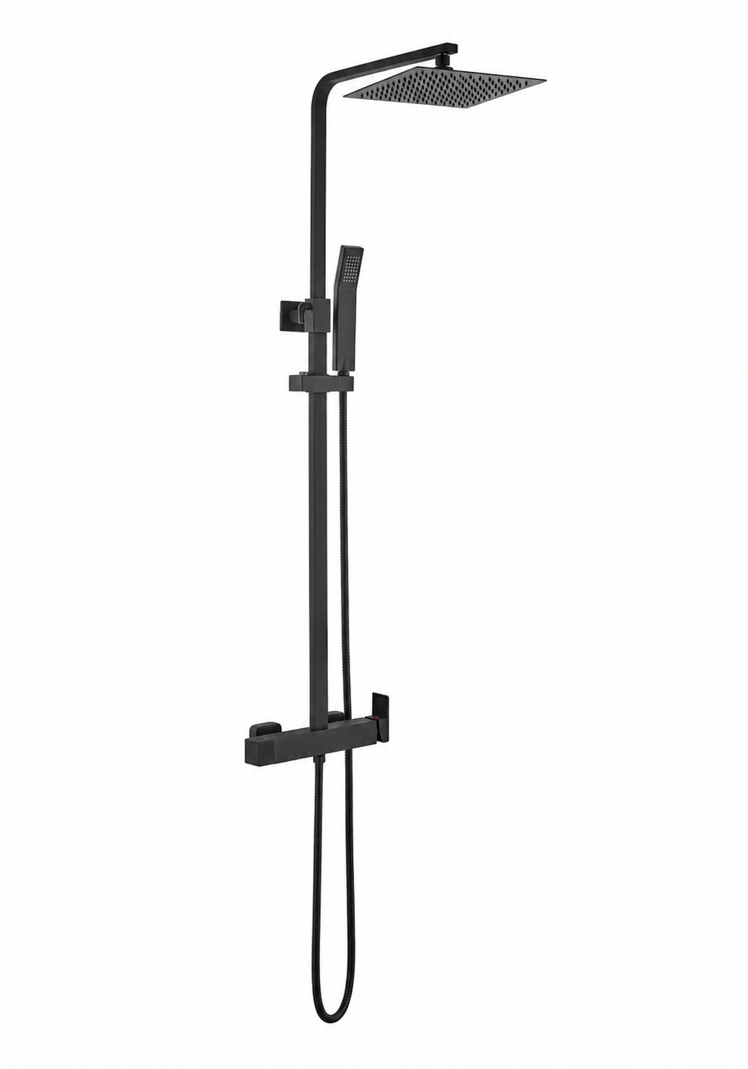 Coluna de Duche INVERTER Preta Quadrada - GME