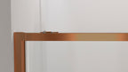 Resguardo de duche Frontal GME Twenty com Vidro Lateral Cobre | 6mm