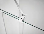 Resguardo de duche Duche Angular GME Vitro Cromo | 2 Fixos + 2 Portas de Correr
