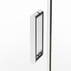 Resguardo de duche Frontal GME Kenna com Vidro Lateral | Cromo 8mm