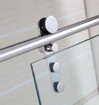 Resguardo de duche Angular GME Moving Cromo | Abertura ao Vértice 8mm Inox