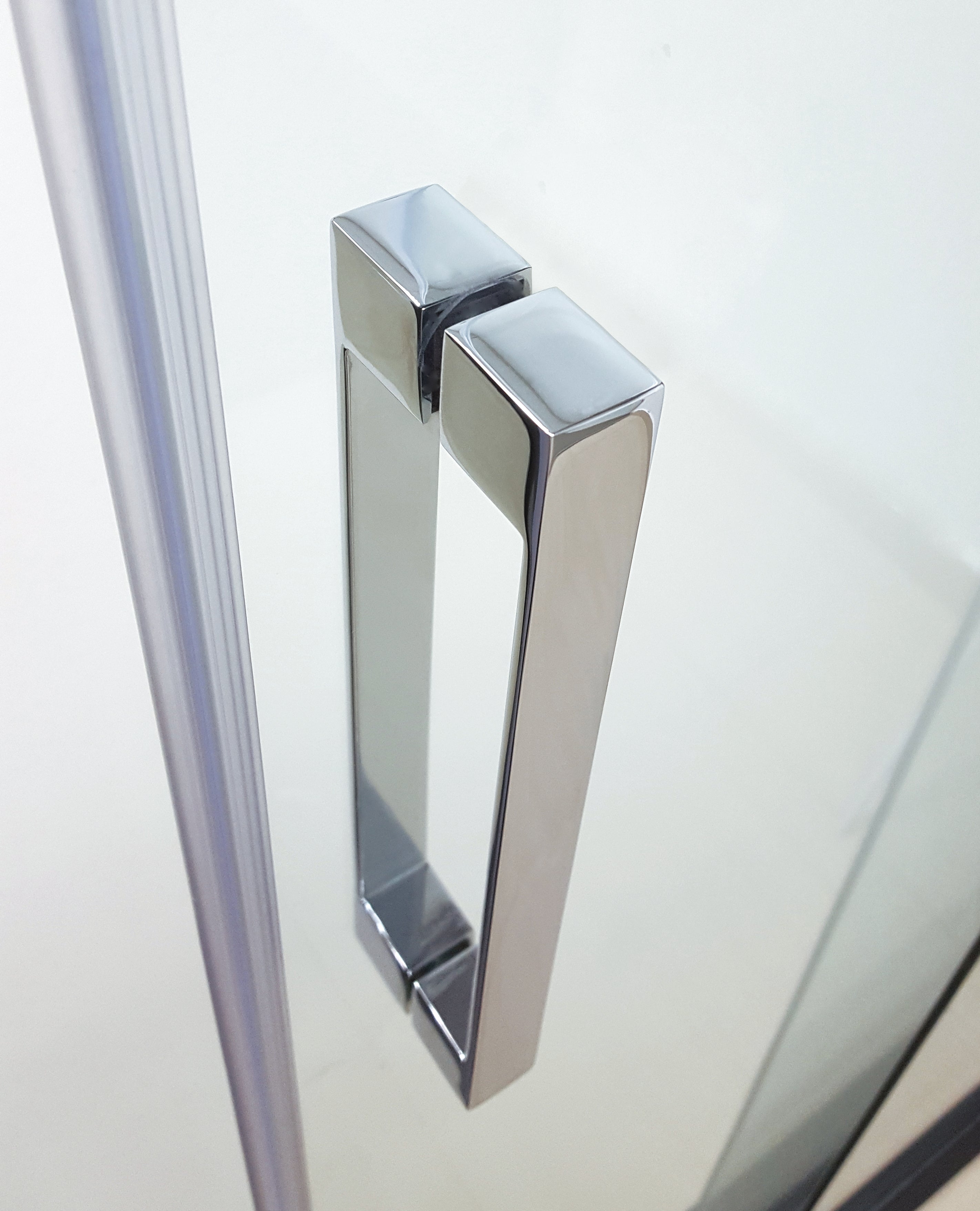 Resguardo de duche Angular GME Futura Cromo | Vértice 2 Portas 6mm