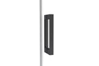 Resguardo de duche Frontal GME Twenty com Vidro Lateral Preto | 6mm