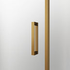 Resguardo de duche Frontal GME Twenty com Vidro Lateral Ouro | 6mm