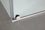 Resguardo de duche Frontal GME Vetrum Cromo | Porta de Correr 10mm