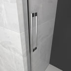 Resguardo de duche Frontal GME Trio Cromo | 3 Folhas 6mm