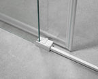Resguardo de duche Angular GME Basic Branco | 2 Fixos + 2 Portas de Correr