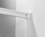Resguardo de duche Angular GME Basic Branco | 2 Fixos + 2 Portas de Correr