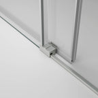 Resguardo de duche Frontal GME Basic Nickel | Porta de Correr 6mm