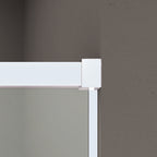 Resguardo de duche Angular GME Basic Branco | 2 Fixos + 2 Portas de Correr