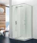 Resguardo de duche Angular GME Prestige Titan Cromado | Portas de Correr