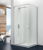 Resguardo de duche Angular GME Prestige Titan Cromado | Portas de Correr