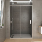 Resguardo de duche Frontal GME Twenty Cromo | Vidro 6mm