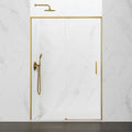 Resguardo de duche Frontal GME Twenty Ouro | Vidro 6mm