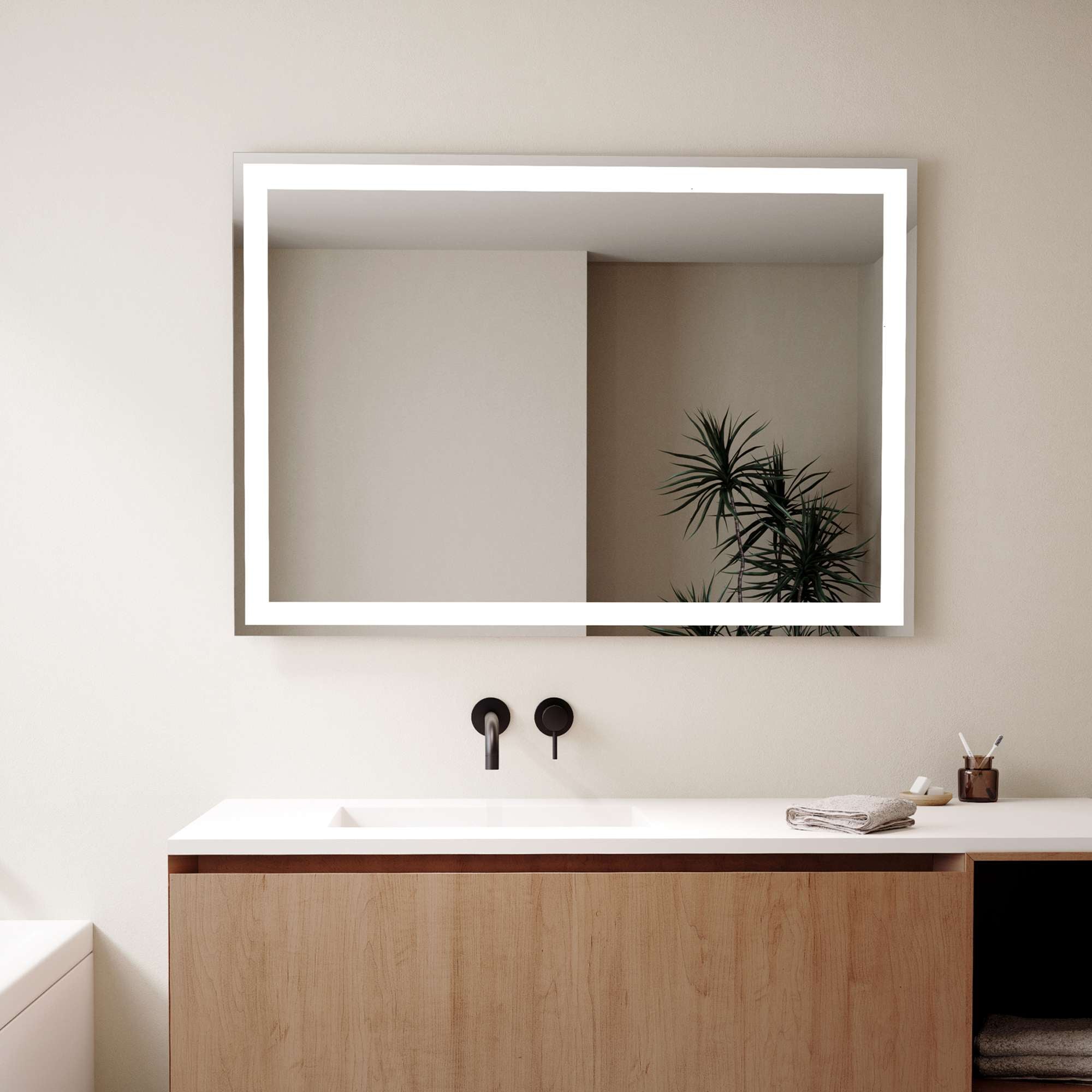 Espelho Classic LED para casa de banho - imagem 1